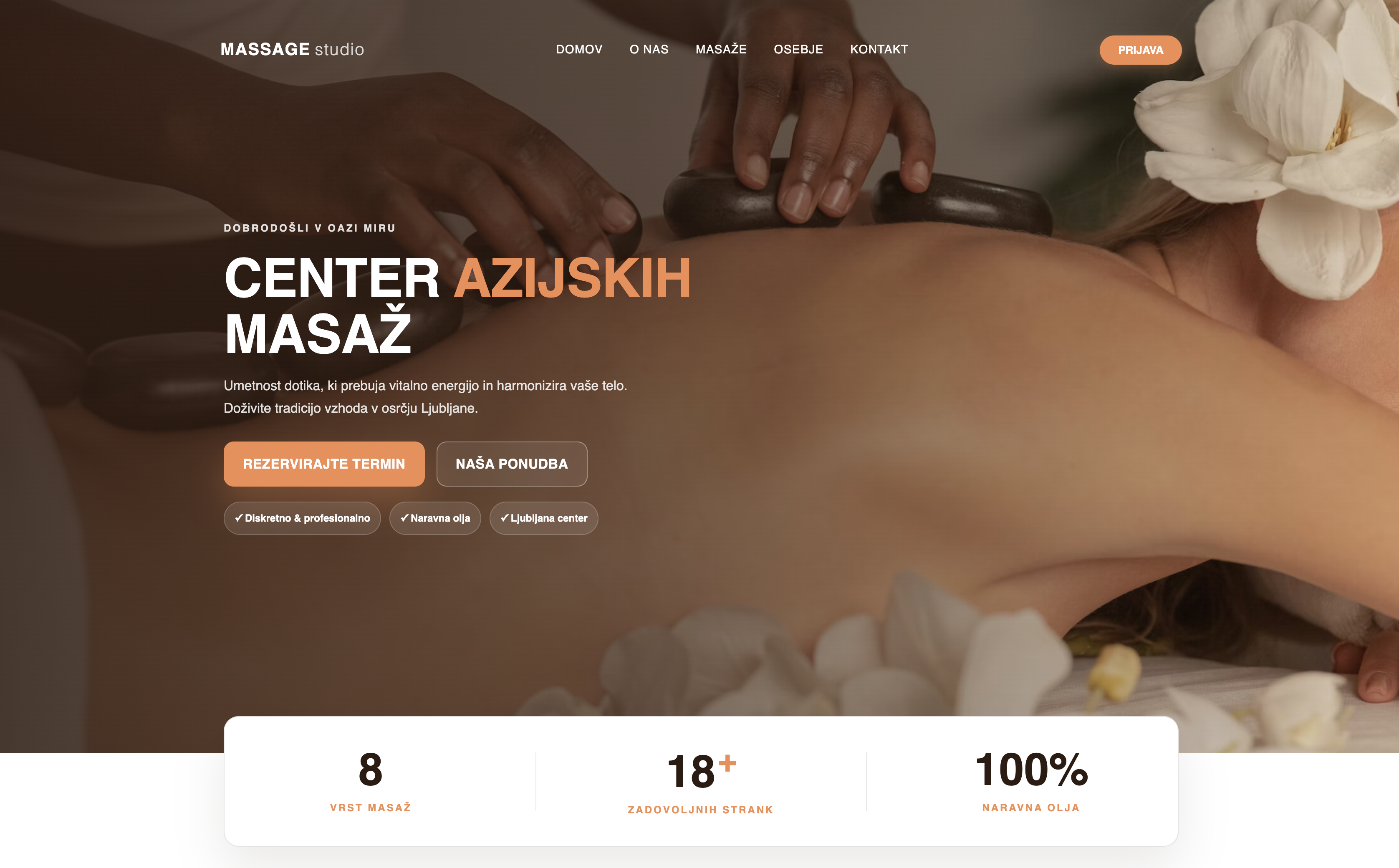 Asian Massage Booking screenshot 1