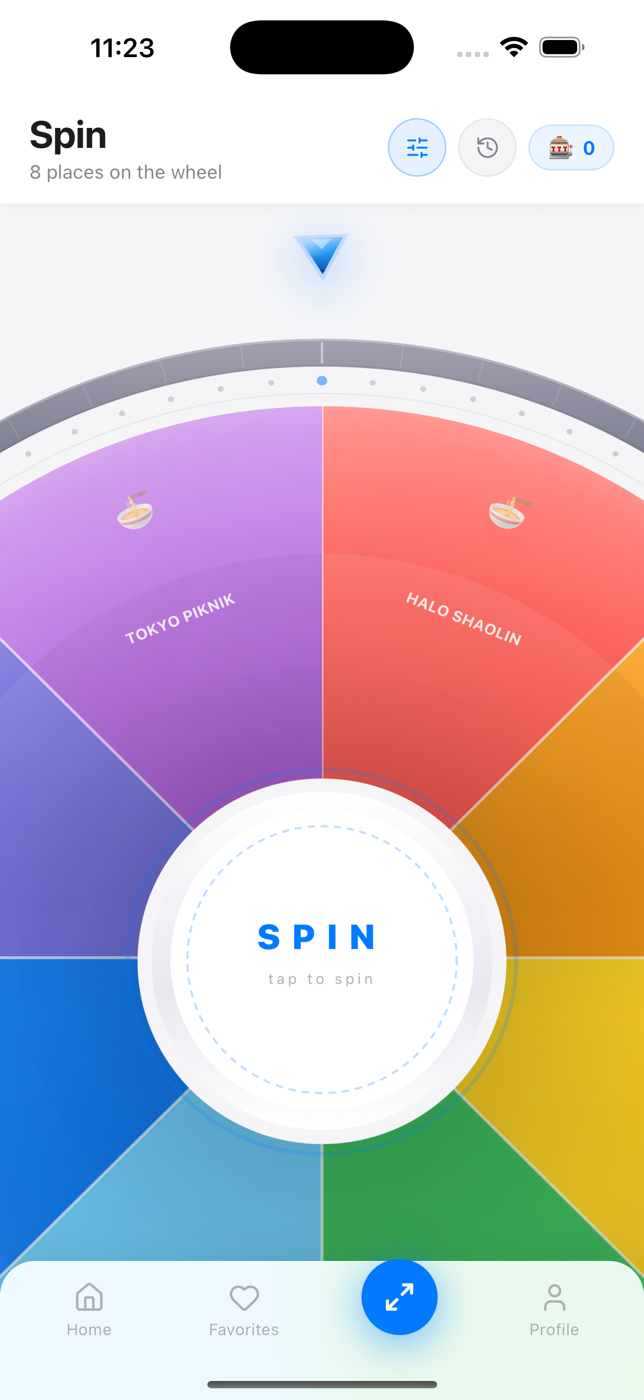 WhereAt screenshot 2